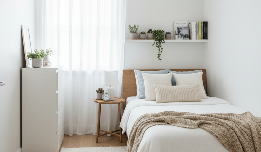 狭い部屋 ベッド 配置の基本ポイントと考え方