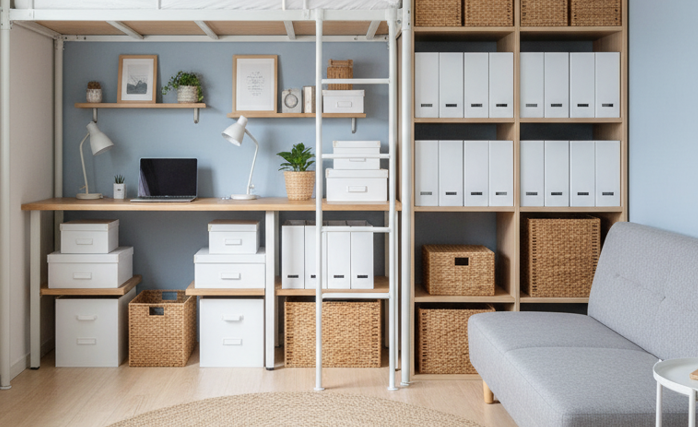 6畳の部屋を広く見せる収納アイテムの選び方と実践術