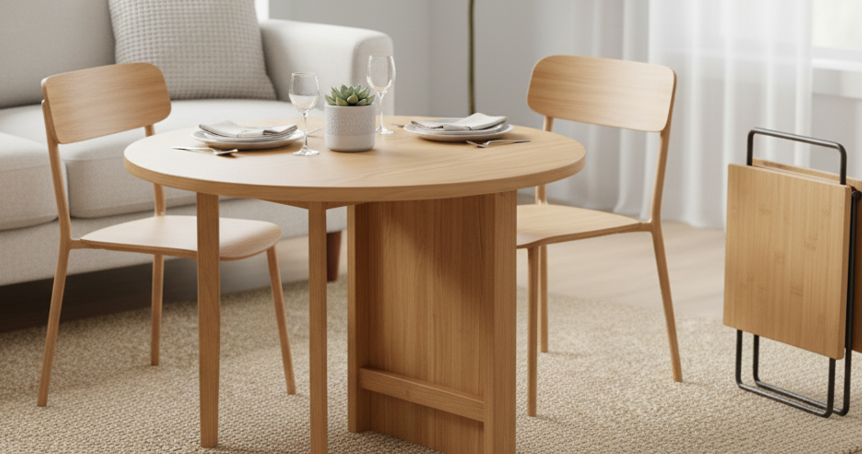 おしゃれな折りたたみテーブルの選び方とおすすめ15選 9 折りたたみテーブルを使ったおしゃれな部屋作りのコツ