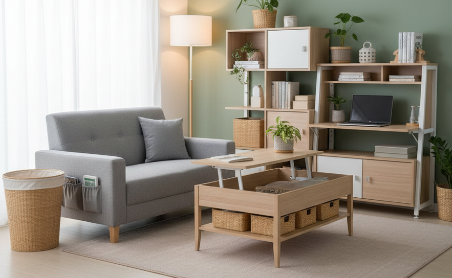 一人暮らしに最適!収納力もあるコンパクト家具おすすめ 7 一人暮らしに最適な収納力のあるコンパクト家具おすすめ