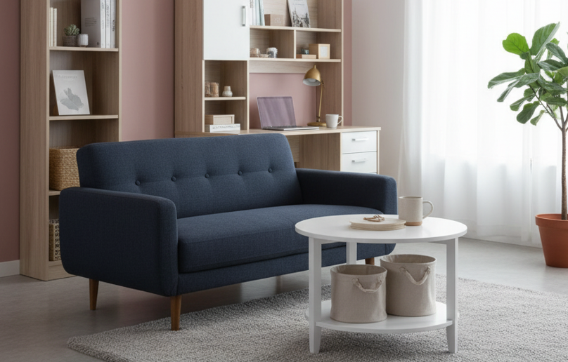 一人暮らしに最適!収納力もあるコンパクト家具おすすめ 8 狭い部屋でも置けるコンパクト家具とレイアウトの工夫