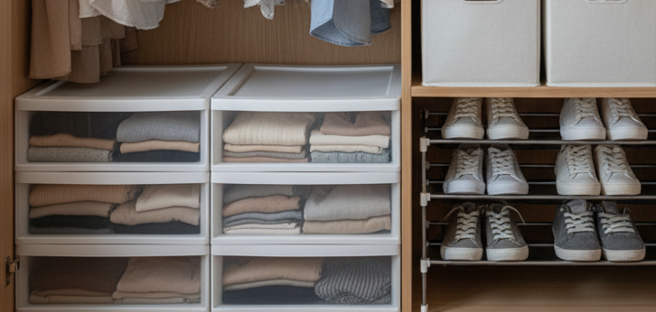 1畳クローゼット収納例で快適空間を作る実践ポイント