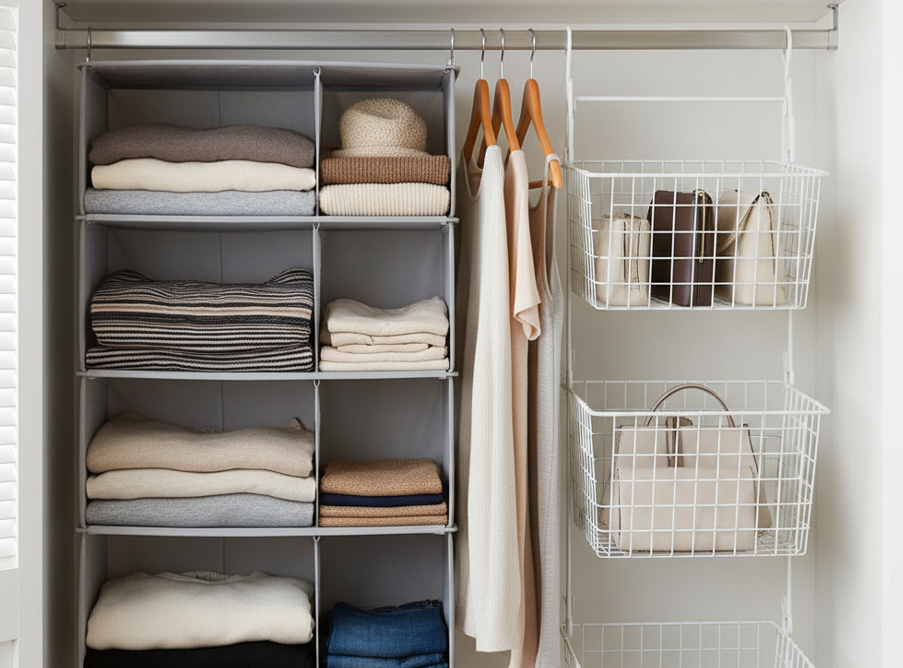 吊り下げ収納 100均 セリア クローゼット