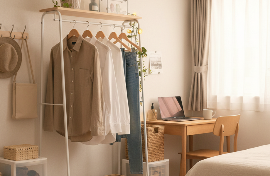 100均セリアのハンガーラックは一人暮らしに向いているのか徹底解説