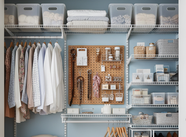 折戸クローゼットの収納テクニック|隠れたデッドスペースを活かすコツ 7 折戸クローゼットのデッドスペース活用法