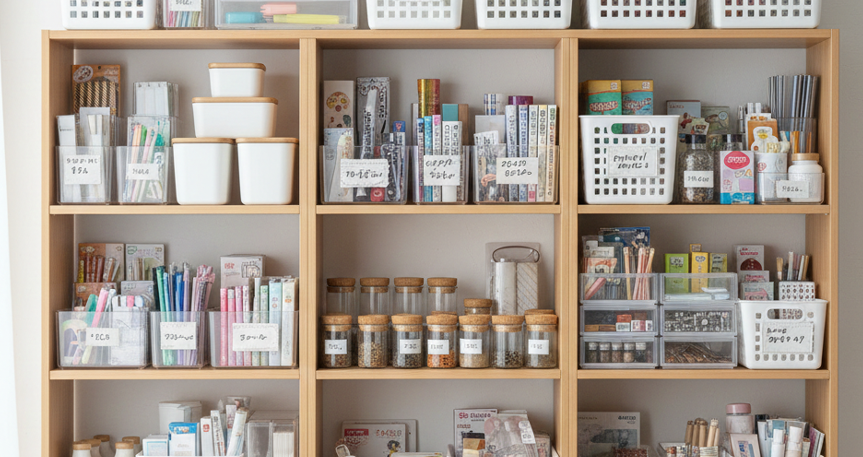 キッチンの出窓収納を100均でおしゃれに活用するアイデア10選 9 100均で買えるおすすめ収納グッズと実例紹介