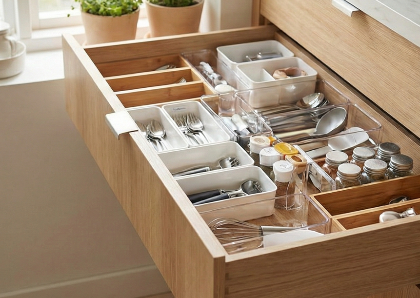 台所 引き出し 収納 100均