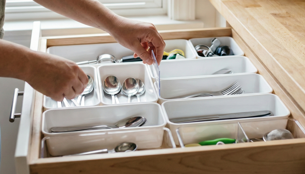 100均グッズで台所の引き出し収納を整える実践テク