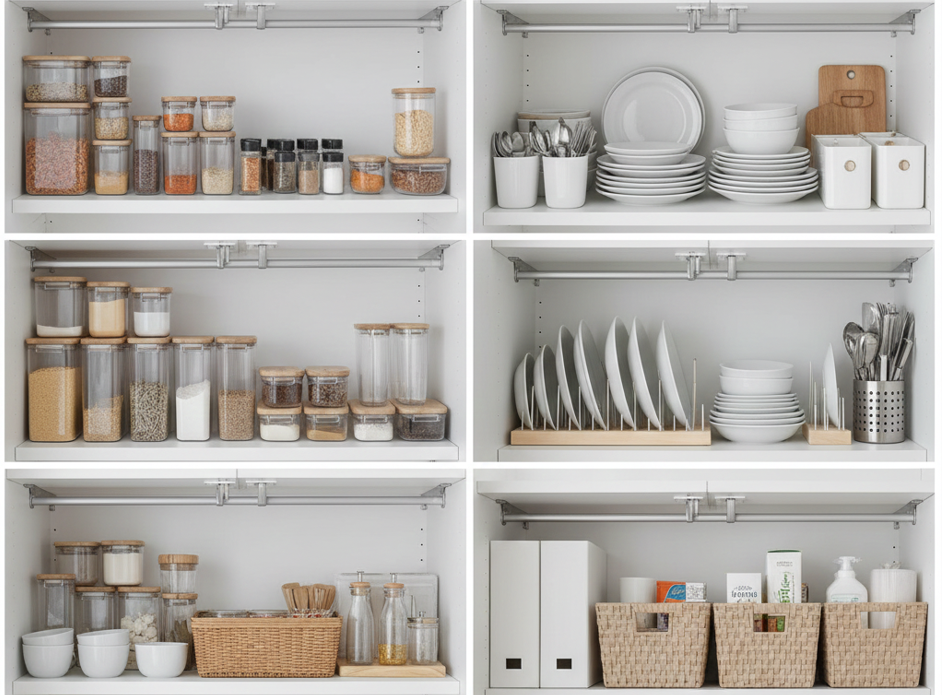 キッチン上収納で何を入れると便利か実践アイデアを総まとめ