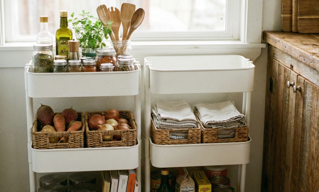 IKEAワゴンの収納例を詳しく知りたい人へ向けた実践アイデア